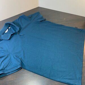 Calvin Klein Men’s Blue Short Sleeve Polo Shirt Size M